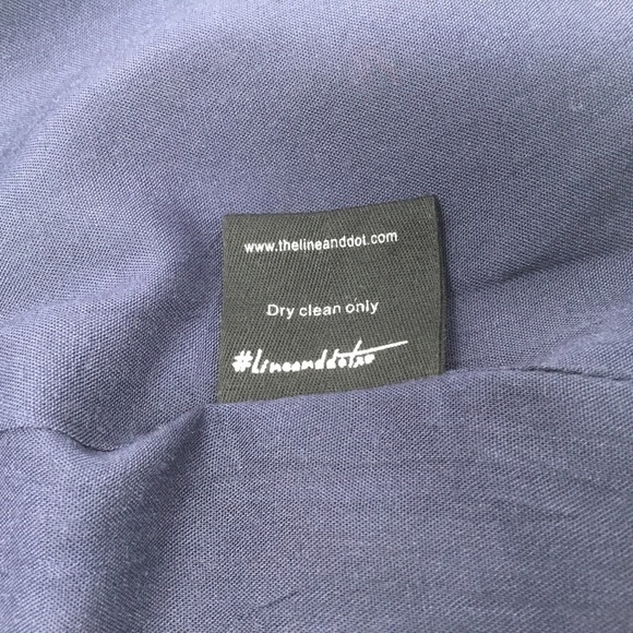 Line + Dot Lennon Chambray Romper - Picture 10 of 11